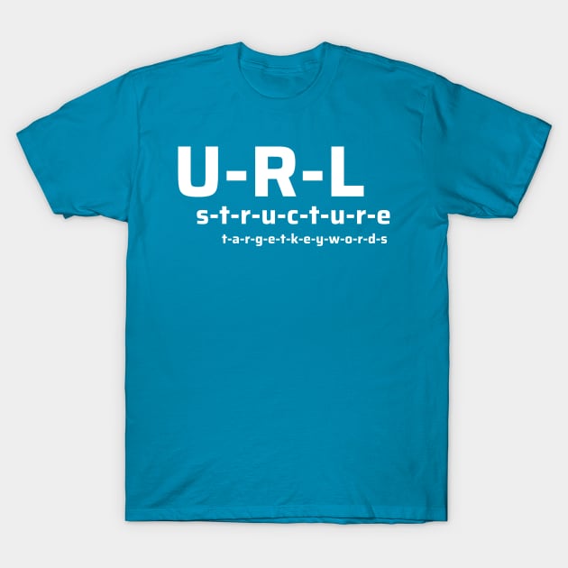 URl Structure T-Shirt by CyberChobi